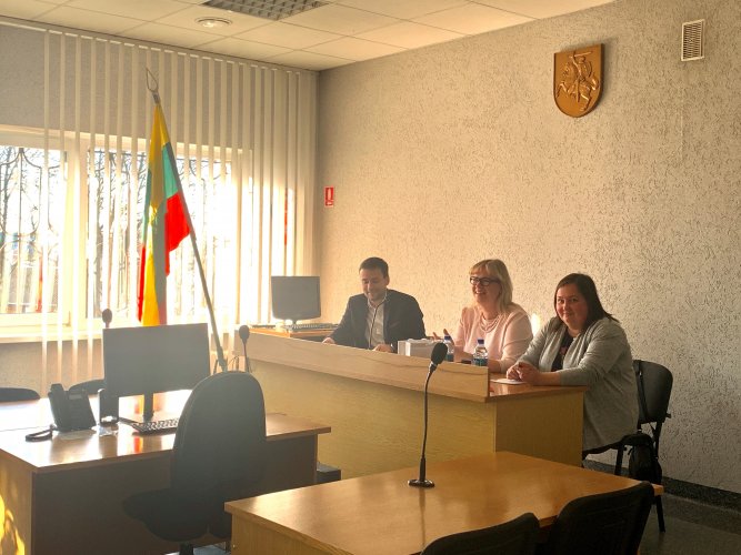 Tauragės apylinkės teisme lankėsi Nacionalinės teismų administracijos direktorė