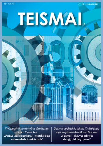 Pasirodė žiemos TEISMAI.LT numeris!