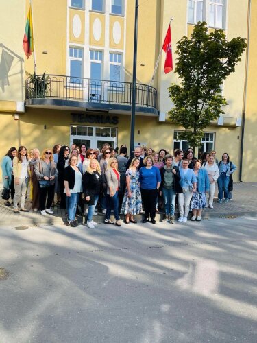 Vilniaus miesto apylinkės teismo kolektyvo institucinis vizitas Tauragės apylinkės teismo Šilutės rūmuose
