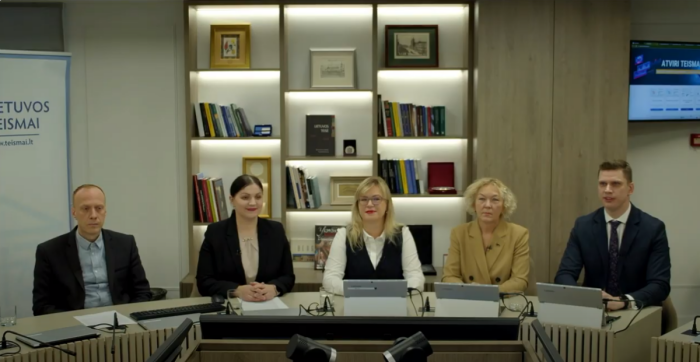Pristatytas duomenis apie teismų veiklą atveriantis projektas „ATVIRI TEISMAI“