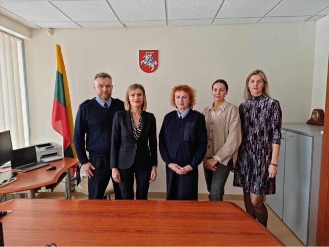 Tauragės apylinkės teismo Šilalės rūmuose susitikimas su Lietuvos probacijos tarnybos Klaipėdos regiono skyriaus atstovais