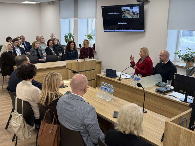 Šilutėje - teisėjų susitikimas su Lietuvos Respublikos teisėjų asociacijos valdyba