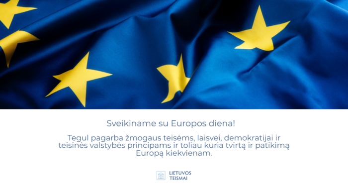 Sveikiname su Europos diena!